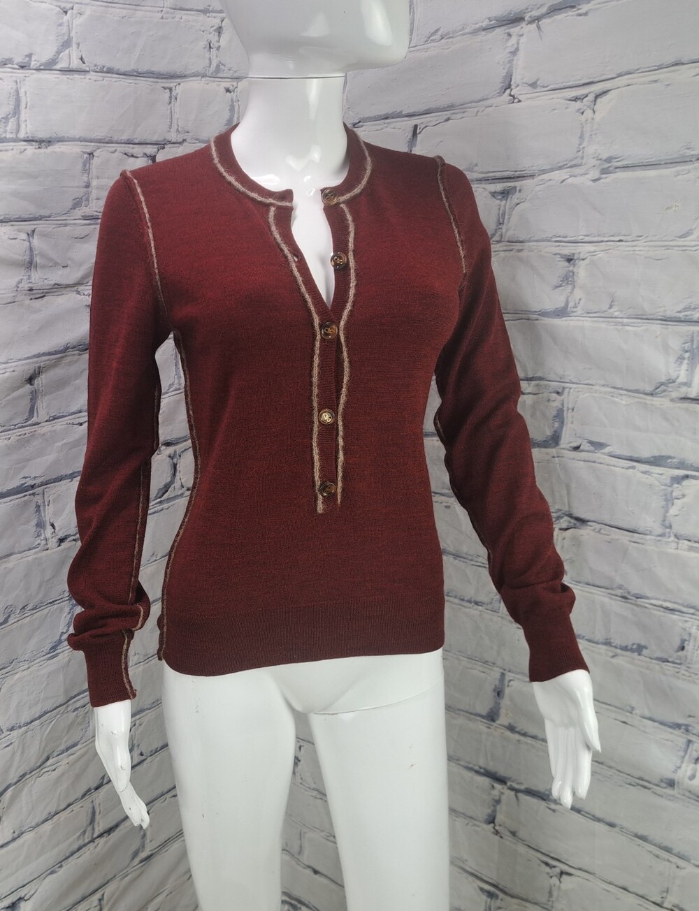 Dolce & Gabbana Women's Vintage 90s Knit Sweater Wool Mohair Italy 40 / Small